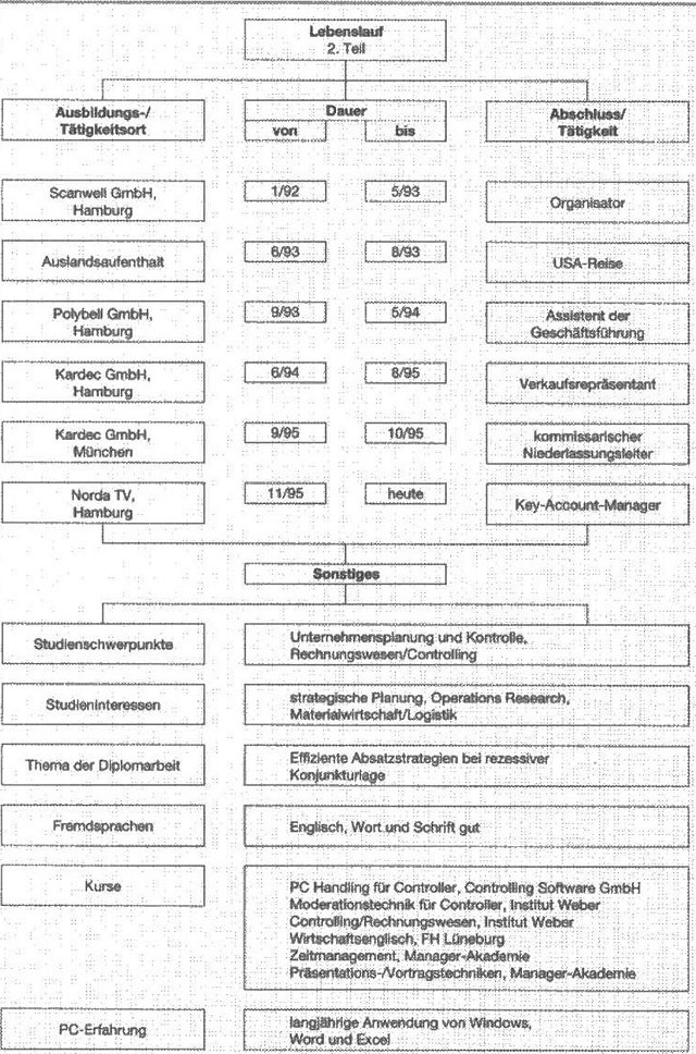 PicLebenslauf richtig erstellen Teil I – aktuelle Muster und Beispiele55